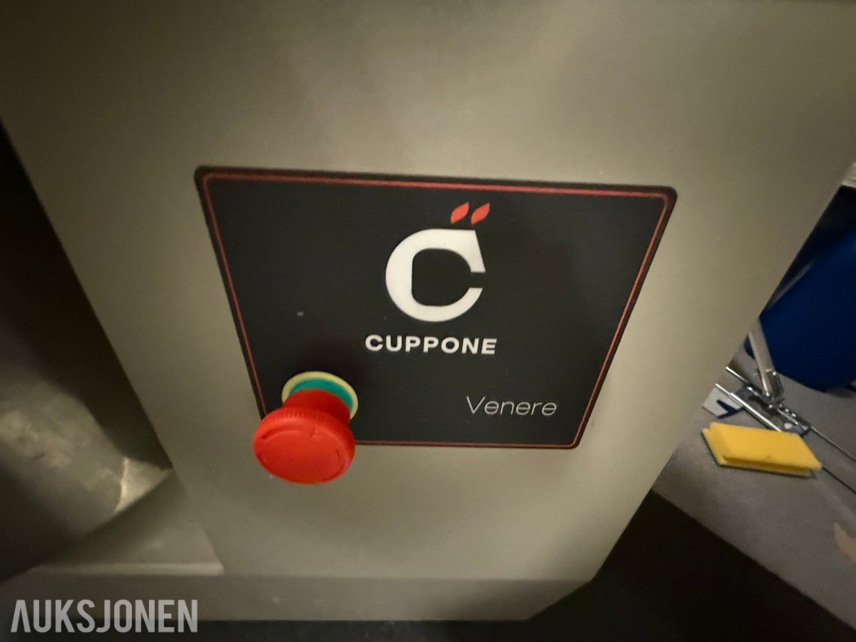 Cuppone spiraleltemaskin Venere 20K med hjul 230V 1-fas 16
