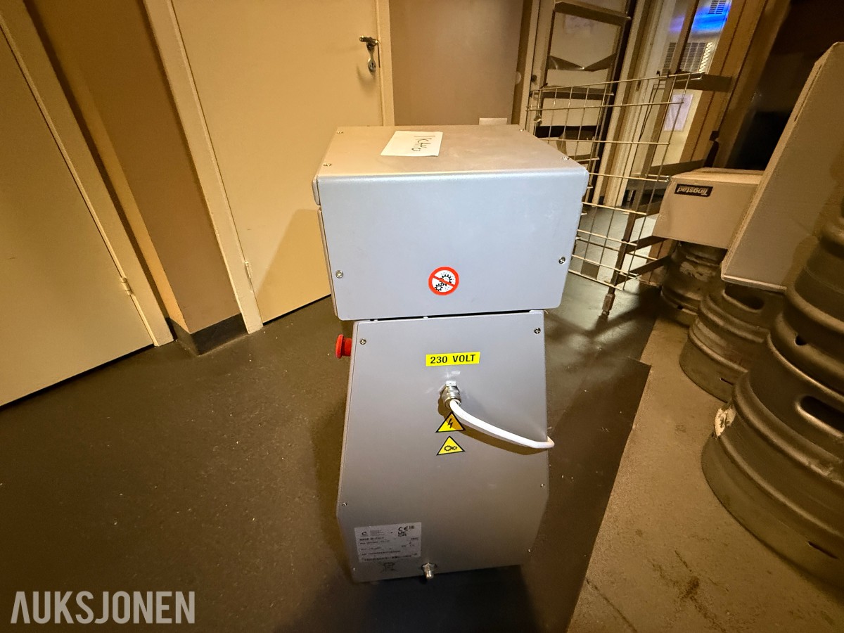 Cuppone spiraleltemaskin Venere 20K med hjul 230V 1-fas 16