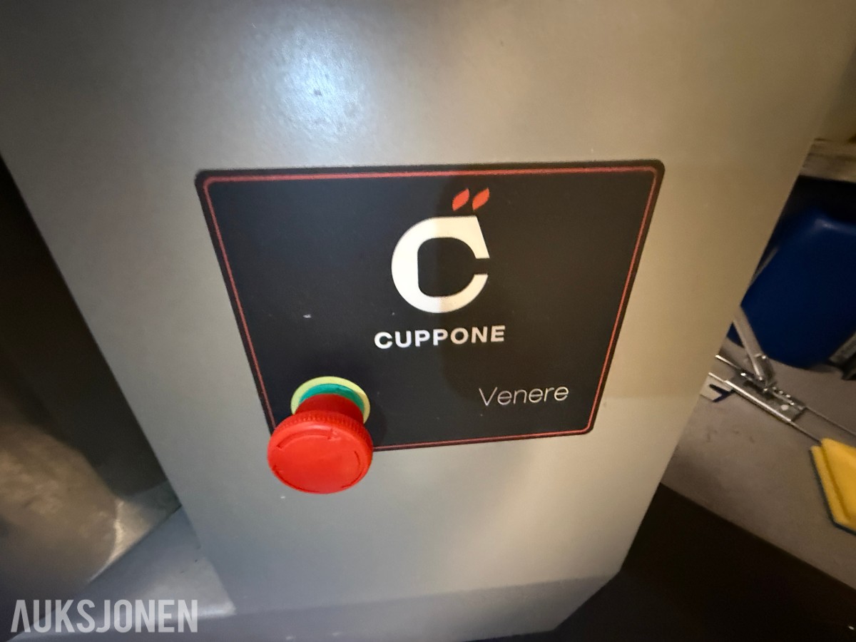 Cuppone spiraleltemaskin Venere 20K med hjul 230V 1-fas 16