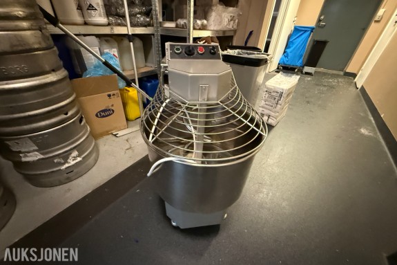 Cuppone spiraleltemaskin Venere 20K med hjul 230V 1-fas 16