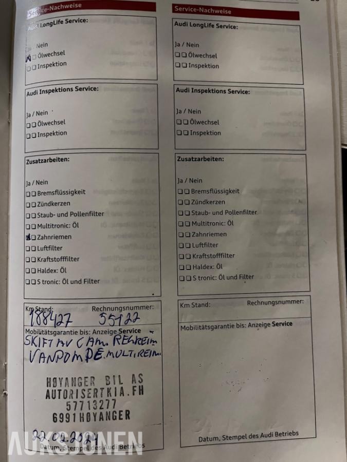 2011 Audi A3, A3 2.0-140 D, 196100km
