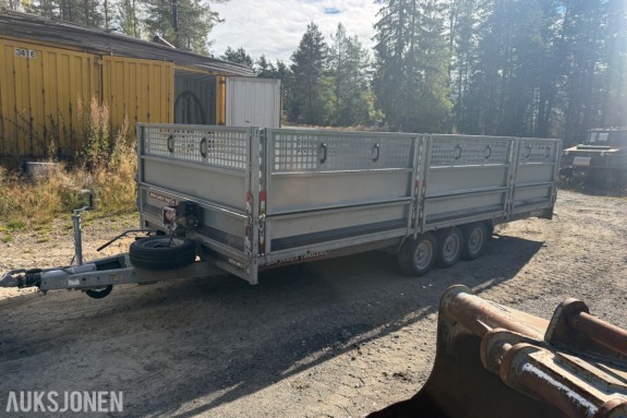 2023 Brian James Trailers Cargo - tipp, vinsj og rampe