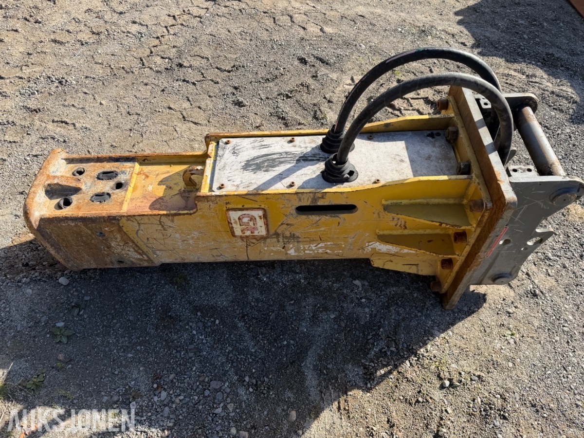 Giant hydraulisk pigghammer - Oilquck s60 feste