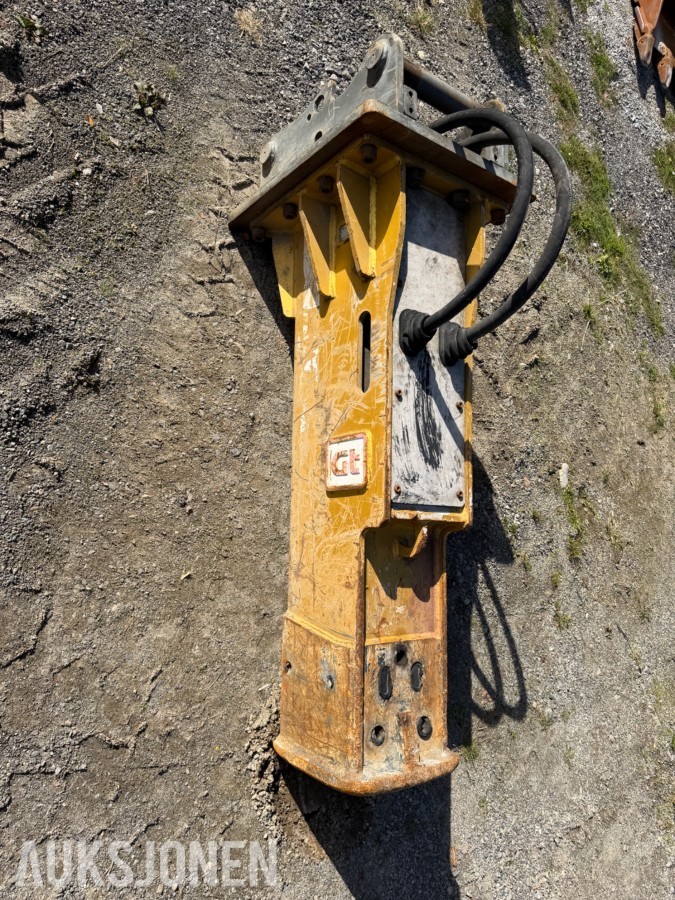Giant hydraulisk pigghammer - Oilquck s60 feste