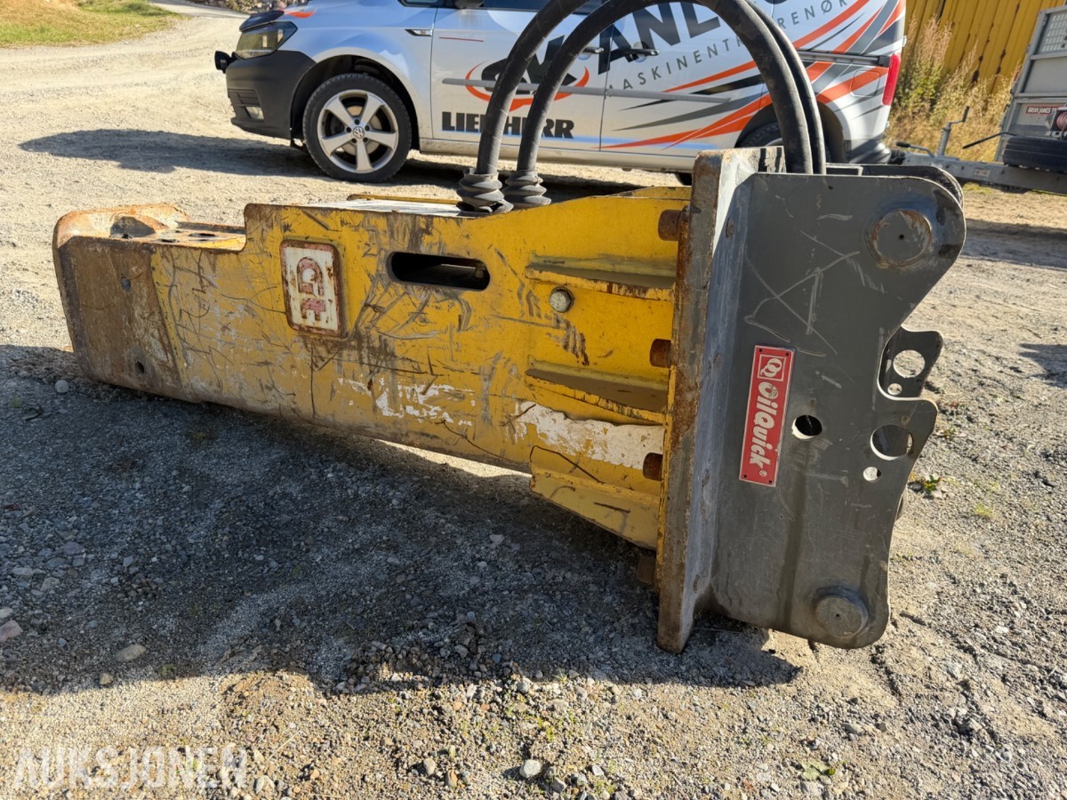 Giant hydraulisk pigghammer - Oilquck s60 feste