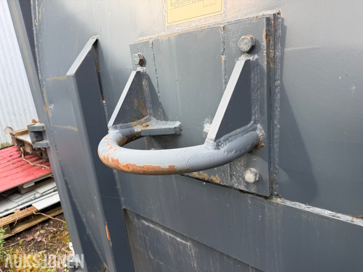 2010 Bergmann APB 607 SN/20N avfallskomprimator 19,8 m³