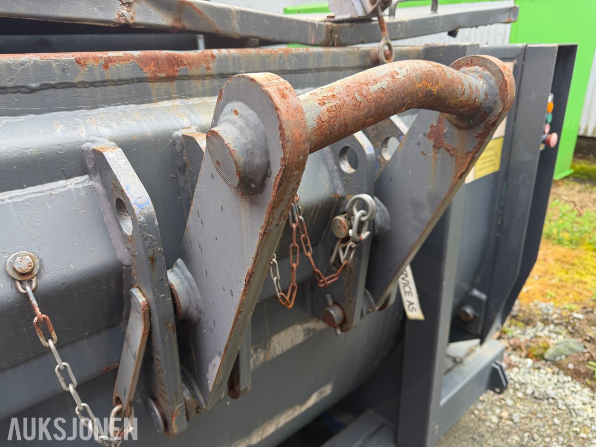 2010 Bergmann APB 607 SN/20N avfallskomprimator 19,8 m³