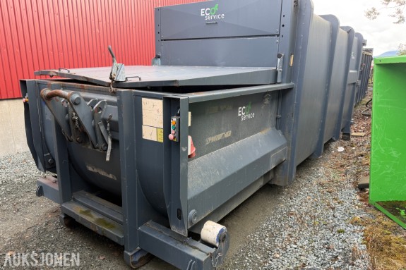 2010 Bergmann APB 607 SN/20N avfallskomprimator 19,8 m³
