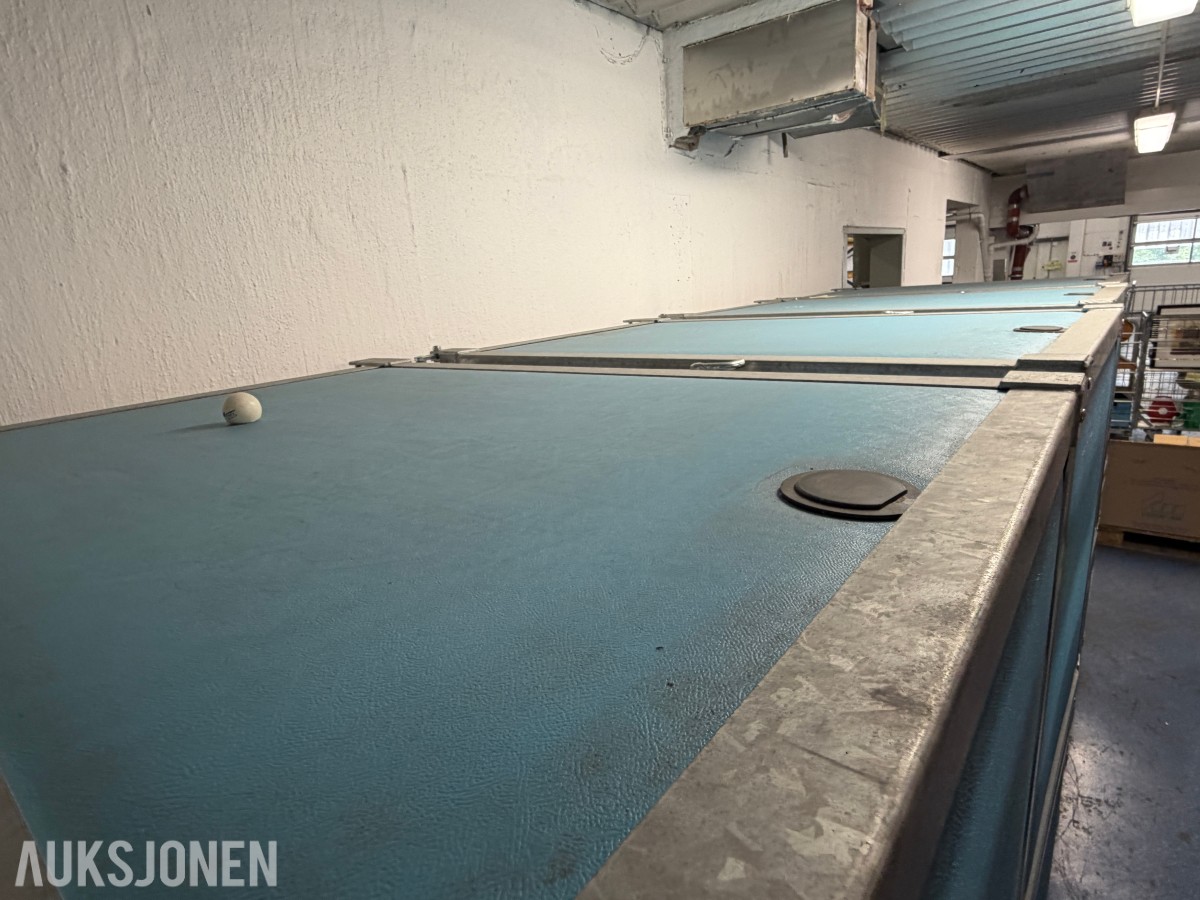 4 stk TKT E-1000 isolerte termocontainere - ATP IR - Temperaturloggere
