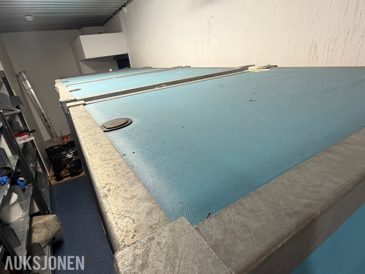 4 stk TKT E-1000 isolerte termocontainere - ATP IR - Temperaturloggere