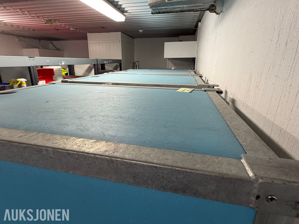 4 stk TKT E-1000 isolerte termocontainere - ATP IR - Temperaturloggere