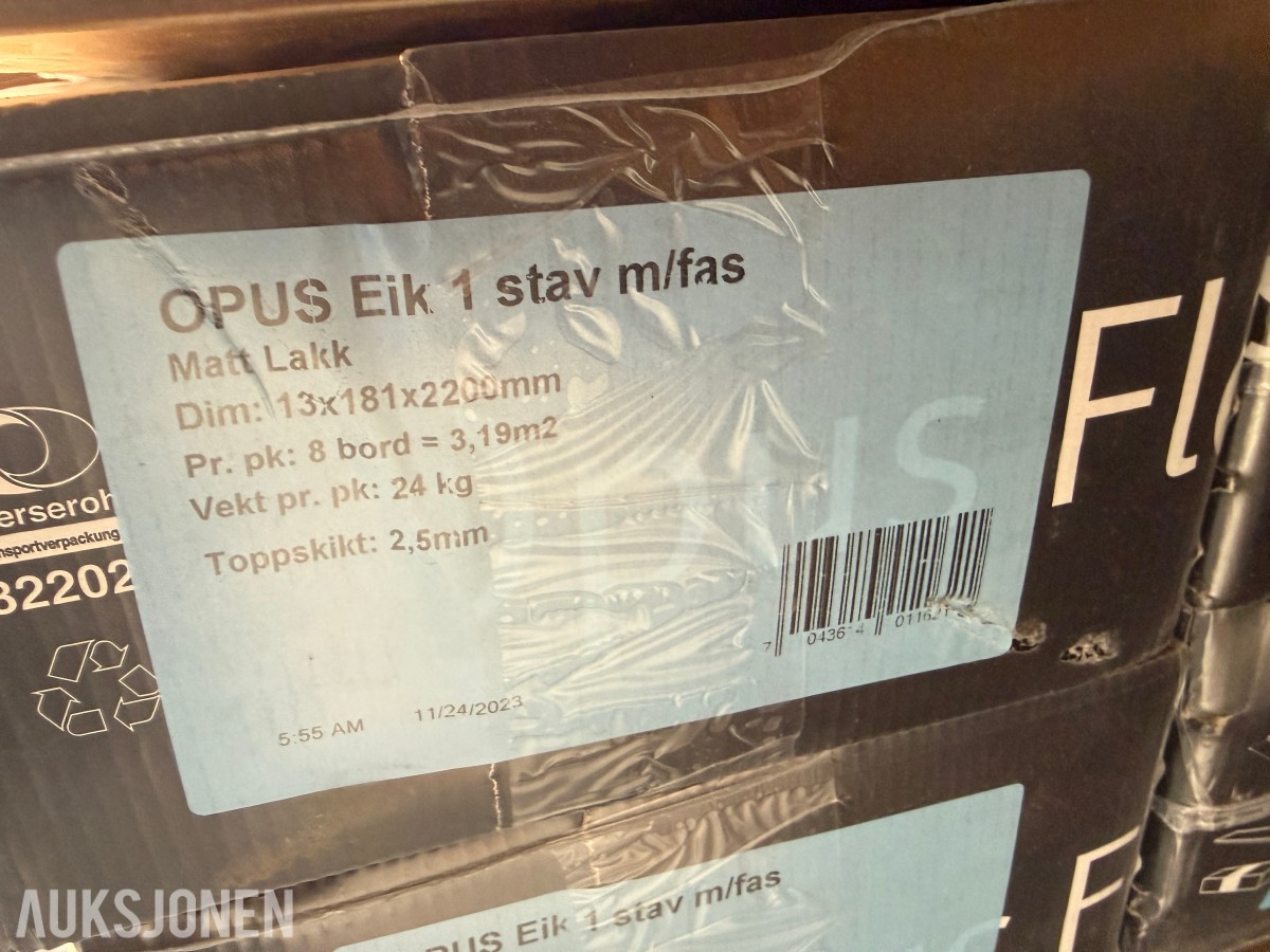 Opus parkett Eik 1stav m/fals
