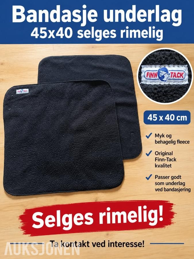 Hesteutstyr selges samlet