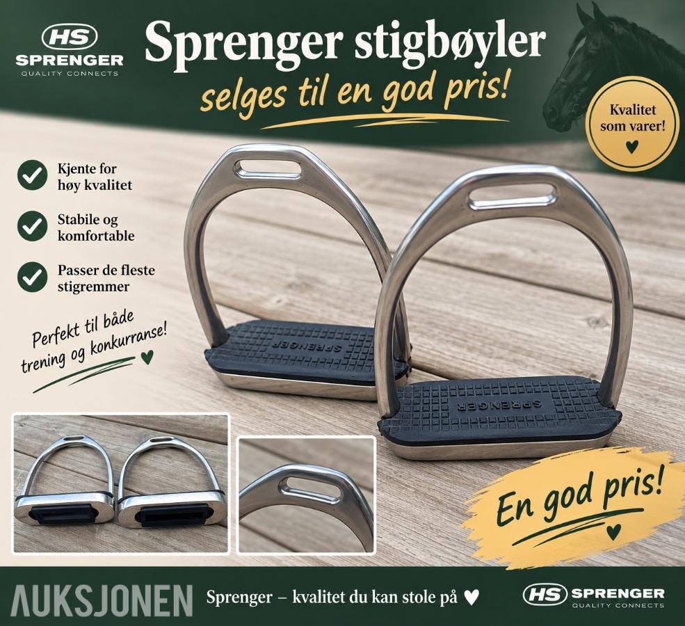 Hesteutstyr selges samlet