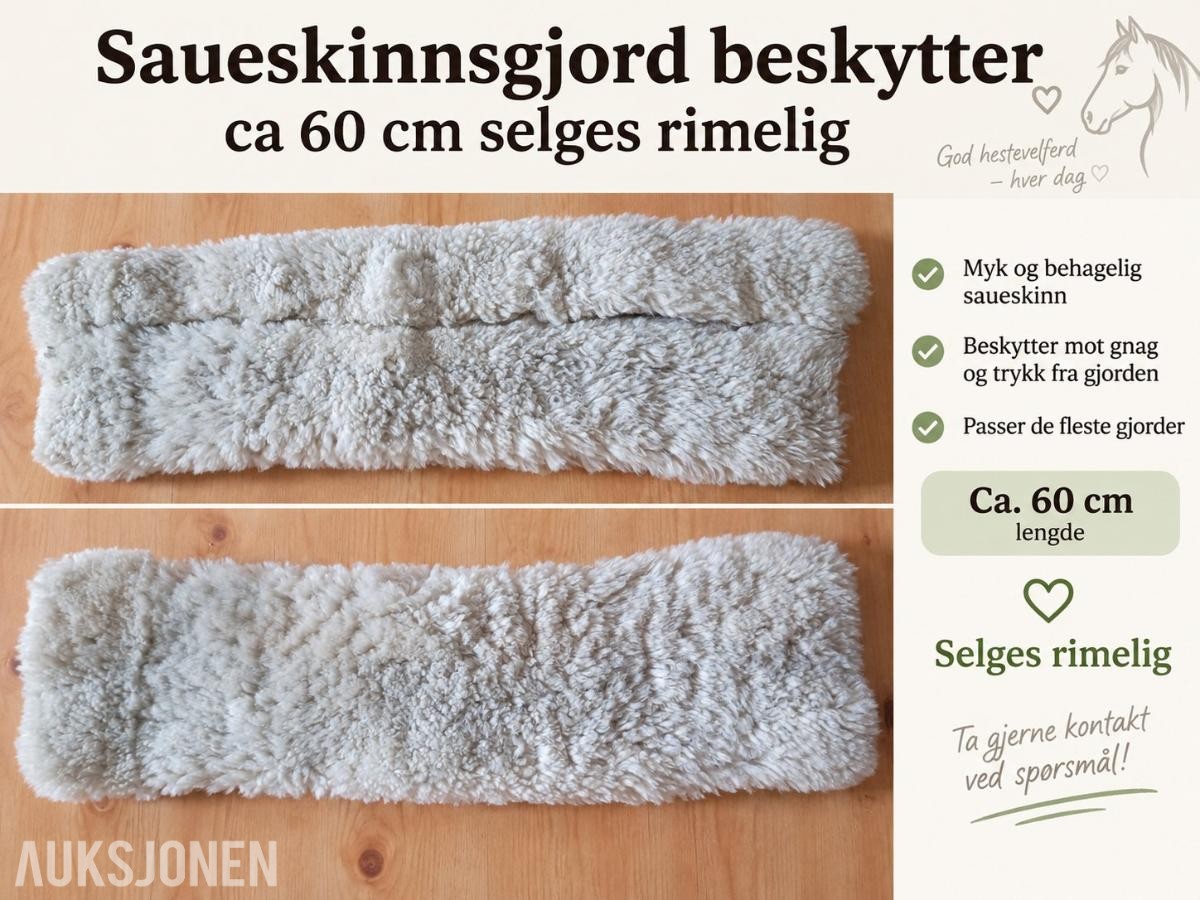 Hesteutstyr selges samlet