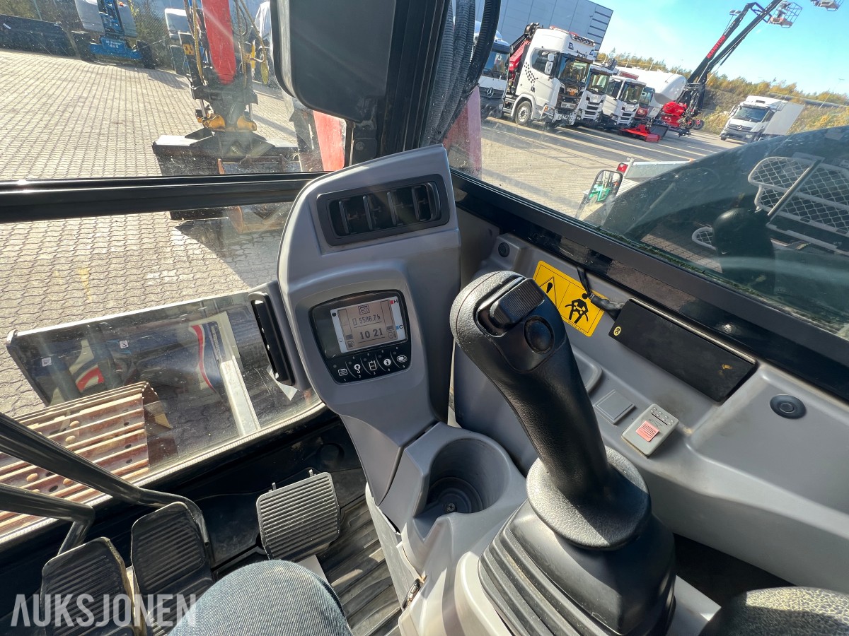 Kubota KX 080-4 Engcon tilt, to skuffer, sentralsmøring 