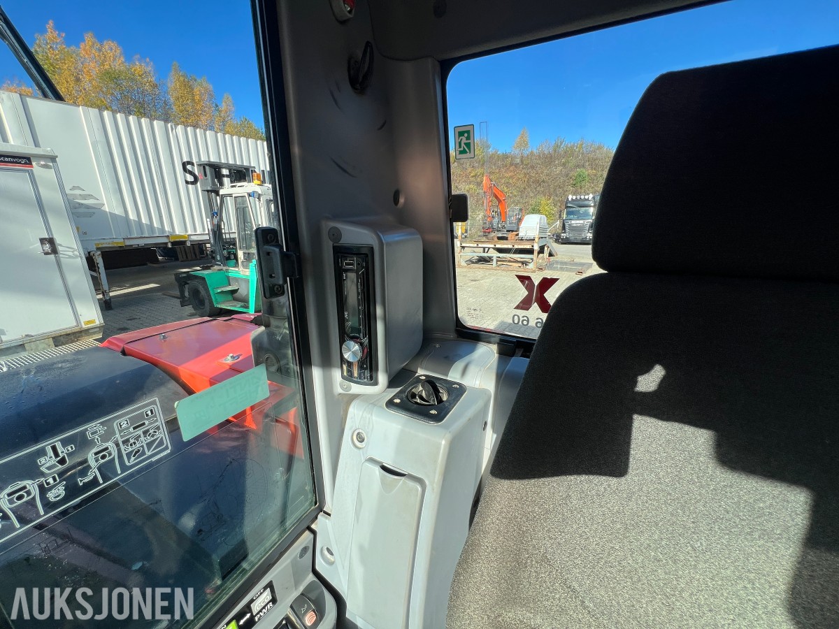 Kubota KX 080-4 Engcon tilt, to skuffer, sentralsmøring 