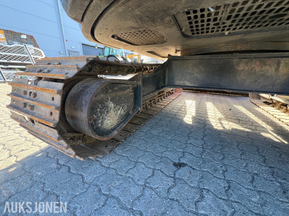 Kubota KX 080-4 Engcon tilt, to skuffer, sentralsmøring 