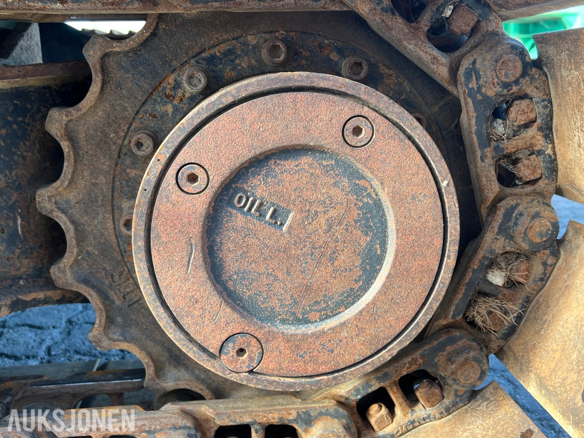 Kubota KX 080-4 Engcon tilt, to skuffer, sentralsmøring 