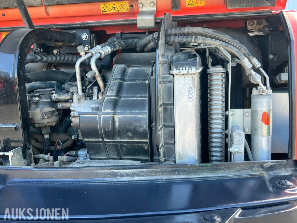 Kubota KX 080-4 Engcon tilt, to skuffer, sentralsmøring 