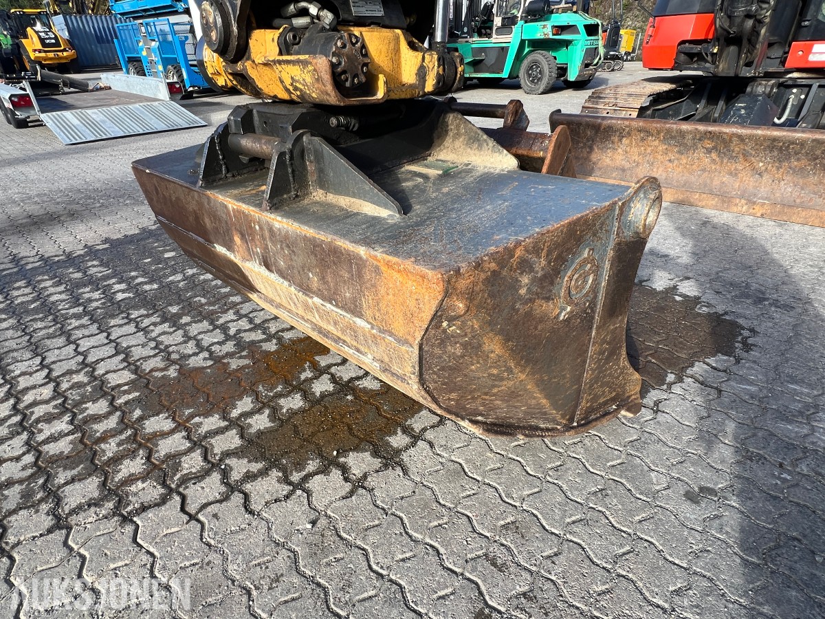 Kubota KX 080-4 Engcon tilt, to skuffer, sentralsmøring 