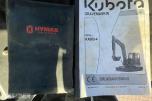Kubota KX 080-4 Engcon tilt, to skuffer, sentralsmøring 