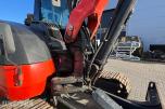 Kubota KX 080-4 Engcon tilt, to skuffer, sentralsmøring 