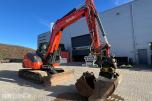 Kubota KX 080-4 Engcon tilt, to skuffer, sentralsmøring 