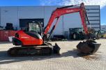Kubota KX 080-4 Engcon tilt, to skuffer, sentralsmøring 