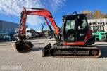 Kubota KX 080-4 Engcon tilt, to skuffer, sentralsmøring 