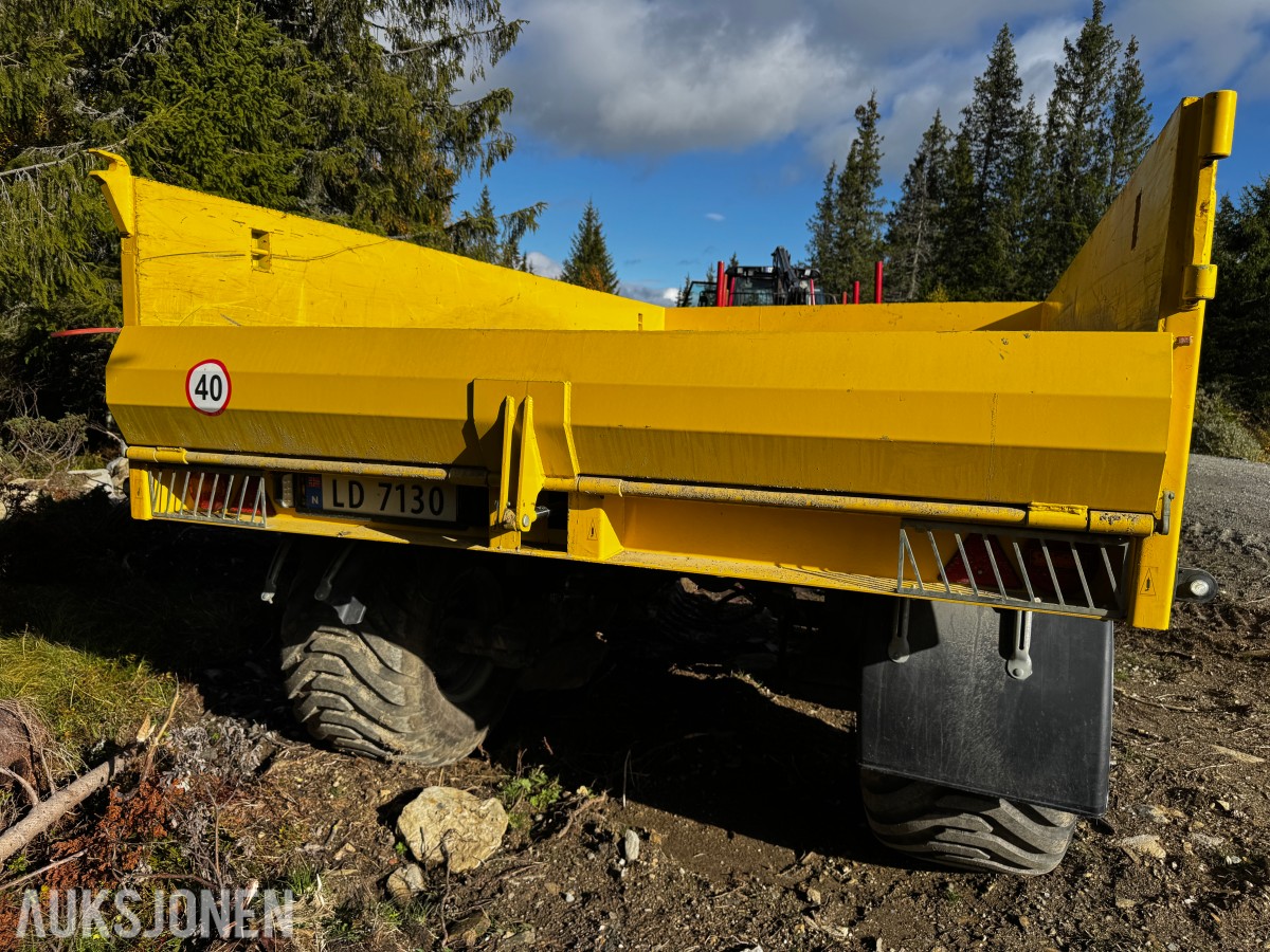 2021 Dinapolis DINA DPS 9.5 dumperhenger, 9 500 kg nyttelast, Hardox