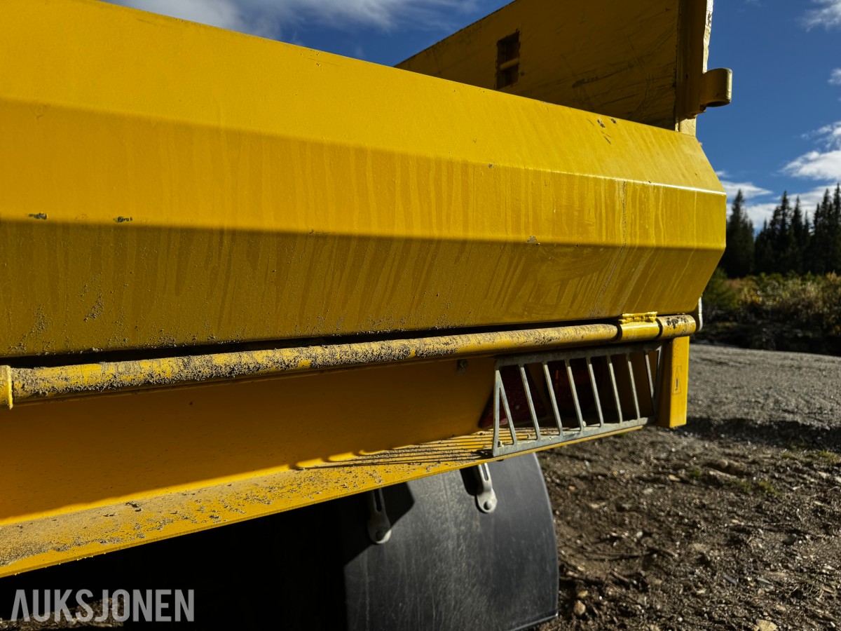 2021 Dinapolis DINA DPS 9.5 dumperhenger, 9 500 kg nyttelast, Hardox