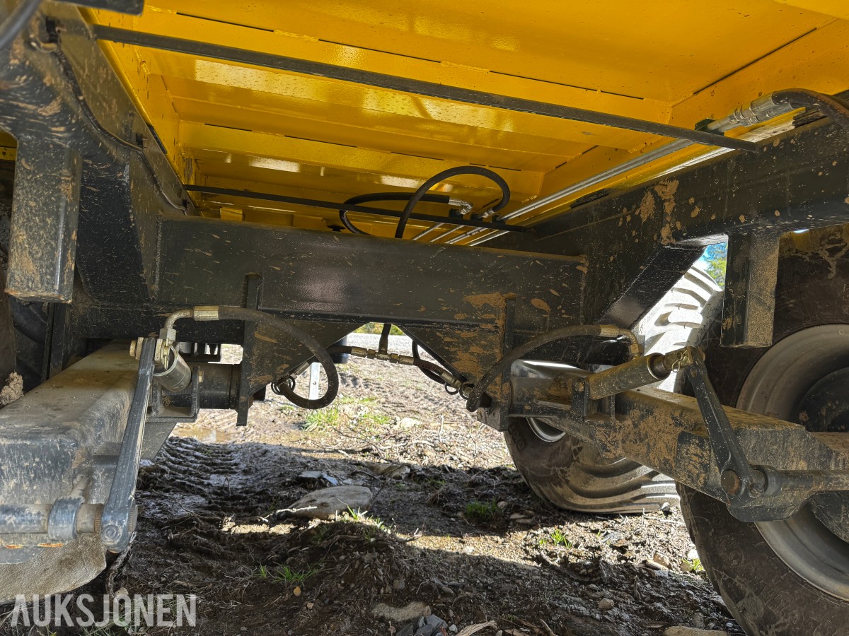 2021 Dinapolis DINA DPS 9.5 dumperhenger, 9 500 kg nyttelast, Hardox
