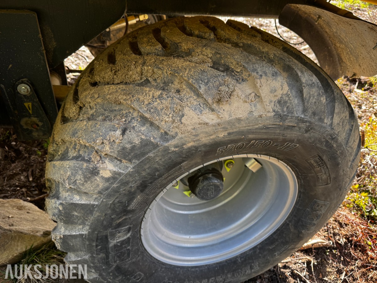 2021 Dinapolis DINA DPS 9.5 dumperhenger, 9 500 kg nyttelast, Hardox