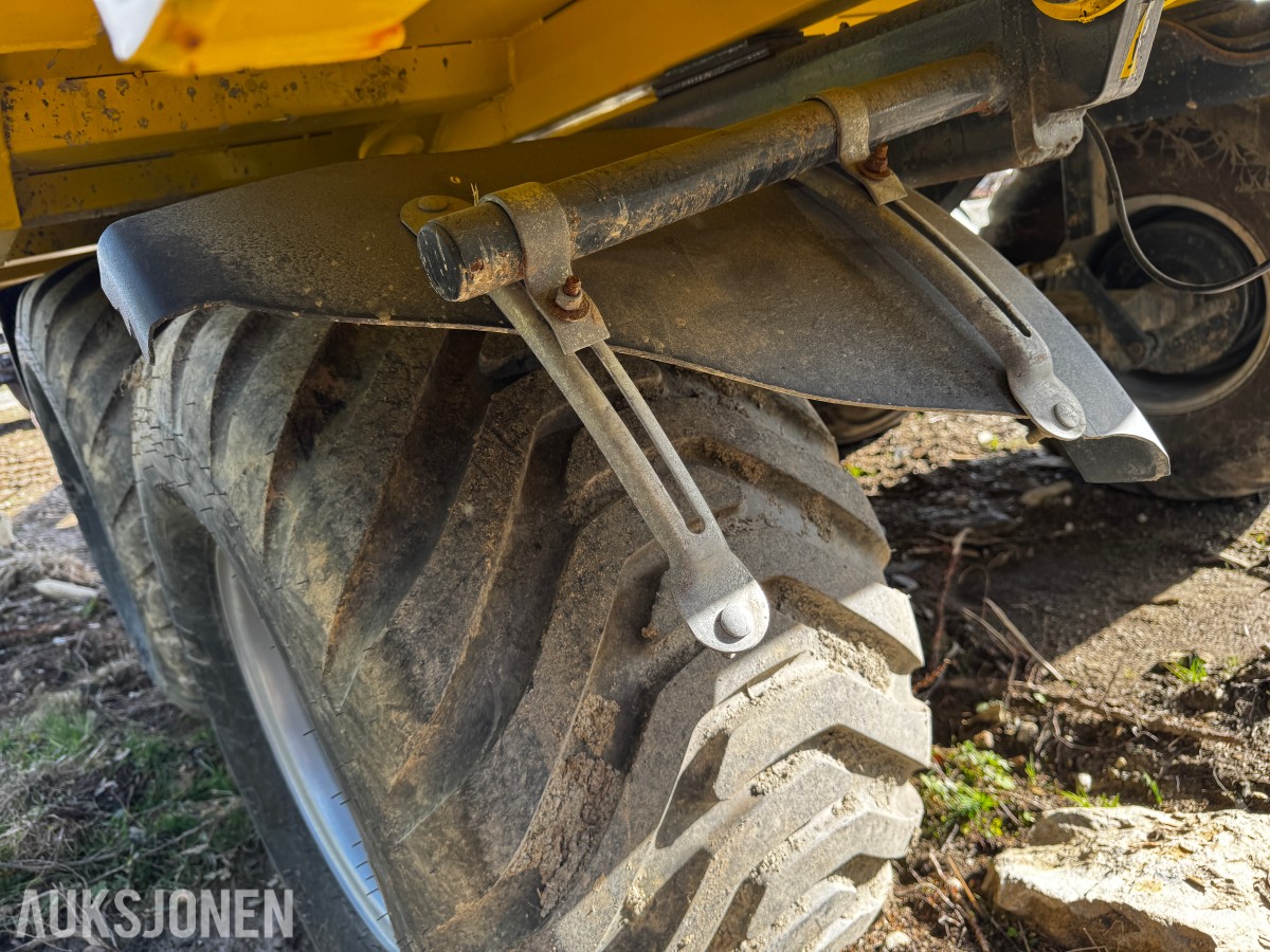 2021 Dinapolis DINA DPS 9.5 dumperhenger, 9 500 kg nyttelast, Hardox