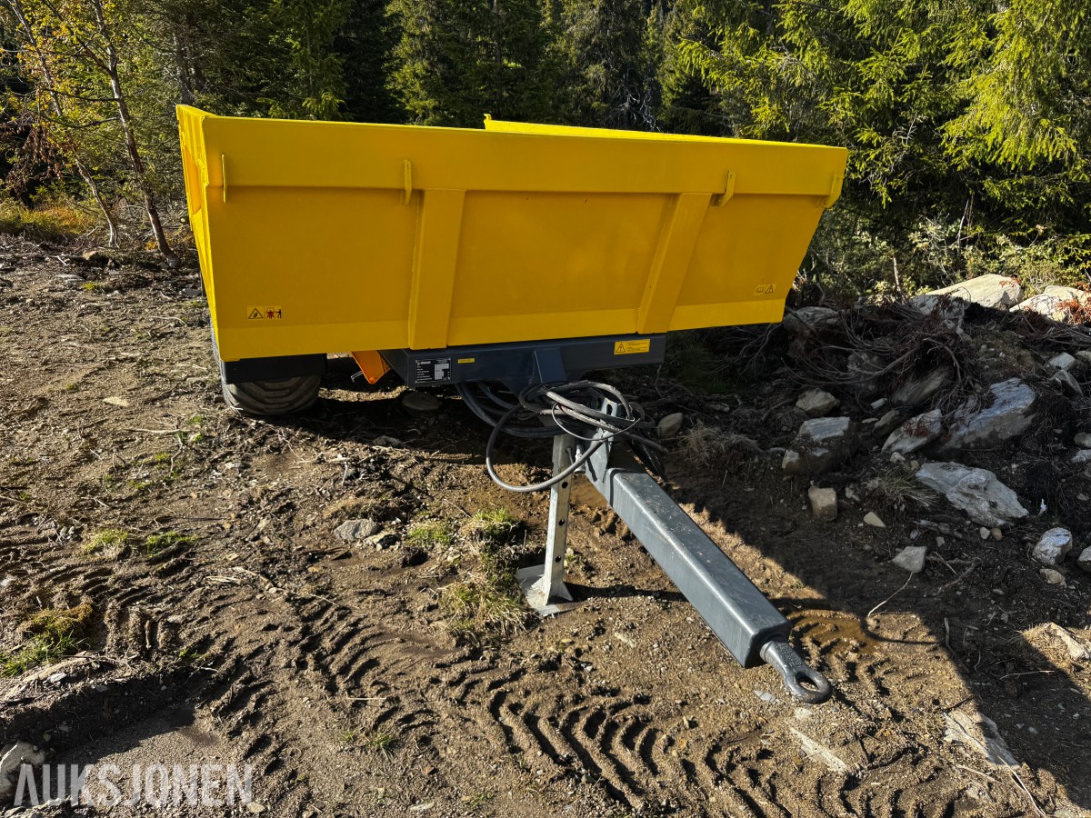 2021 Dinapolis DINA DPS 9.5 dumperhenger, 9 500 kg nyttelast, Hardox