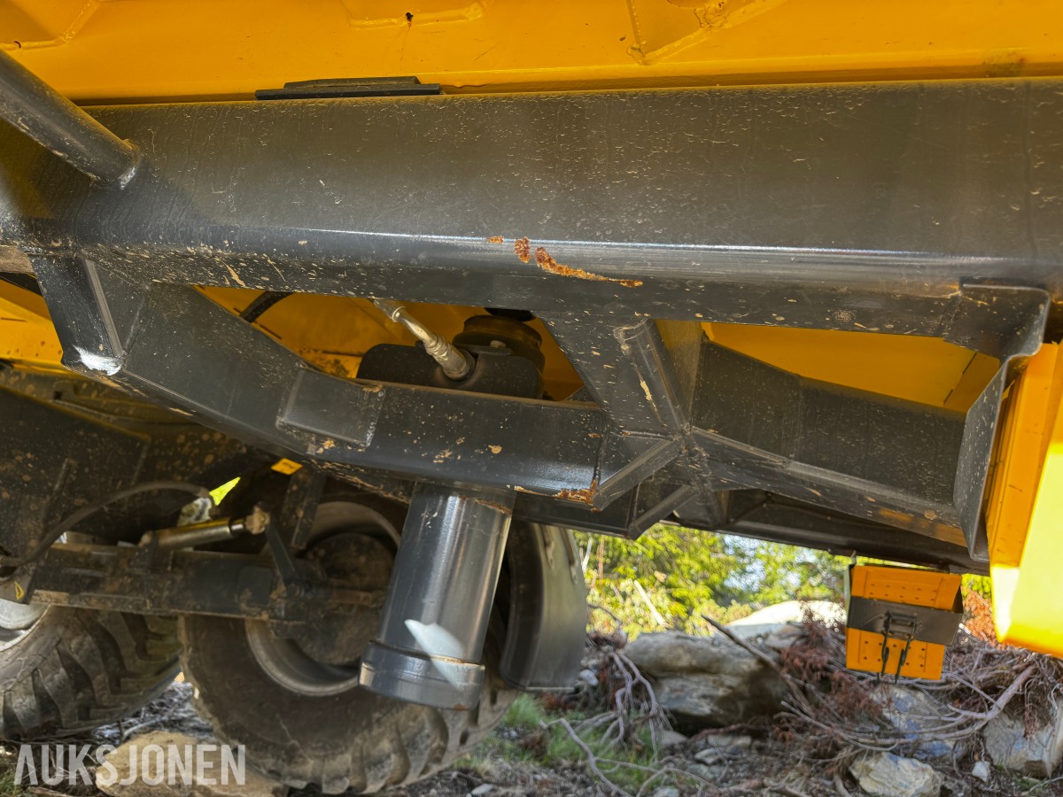 2021 Dinapolis DINA DPS 9.5 dumperhenger, 9 500 kg nyttelast, Hardox