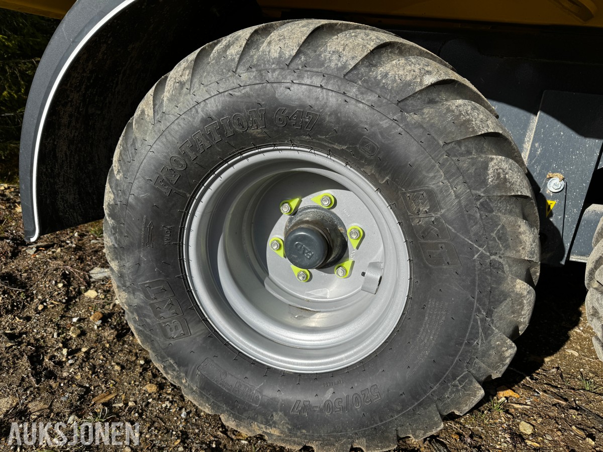 2021 Dinapolis DINA DPS 9.5 dumperhenger, 9 500 kg nyttelast, Hardox
