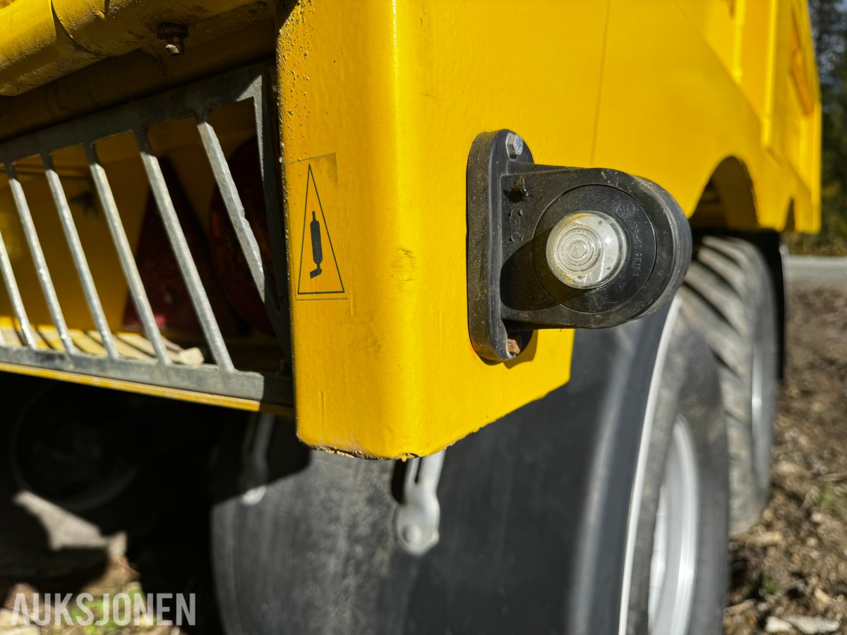 2021 Dinapolis DINA DPS 9.5 dumperhenger, 9 500 kg nyttelast, Hardox