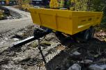 2021 Dinapolis DINA DPS 9.5 dumperhenger, 9 500 kg nyttelast, Hardox