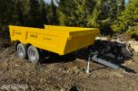 2021 Dinapolis DINA DPS 9.5 dumperhenger, 9 500 kg nyttelast, Hardox
