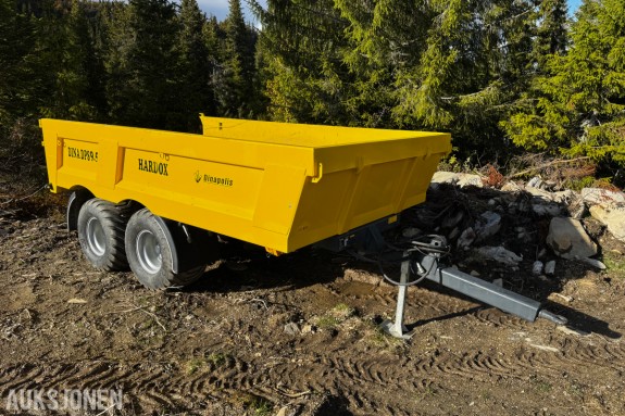 2021 Dinapolis DINA DPS 9.5 dumperhenger, 9 500 kg nyttelast, Hardox