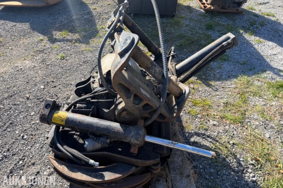 2018 Steelwrist X26 rotortilt m/ gripekassett S70 feste repobjekt/deler
