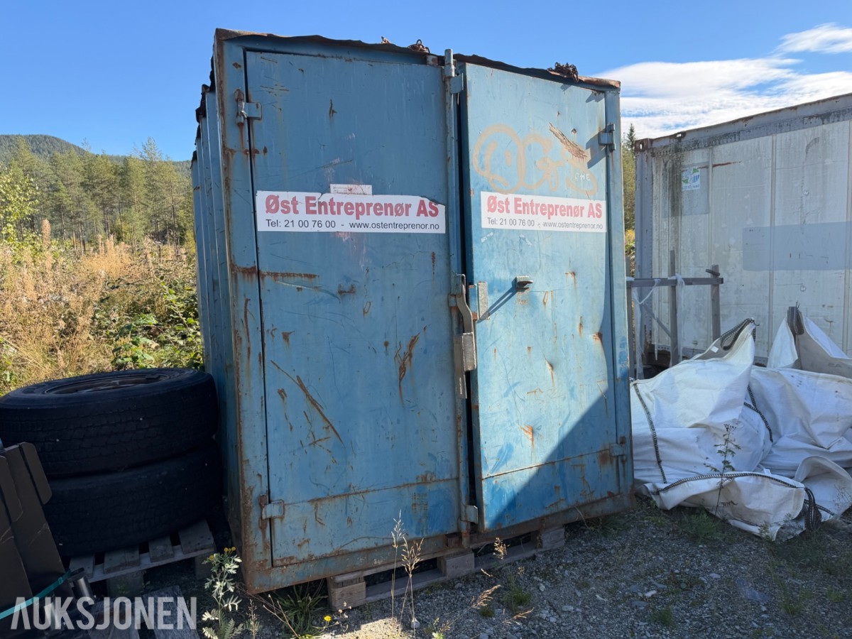 10 fot lagercontainer