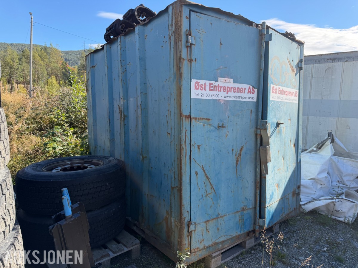 10 fot lagercontainer