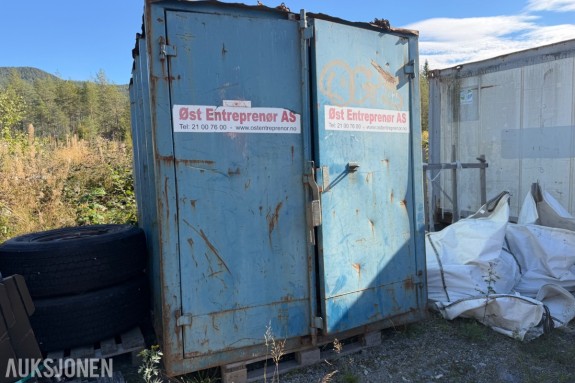 10 fot lagercontainer