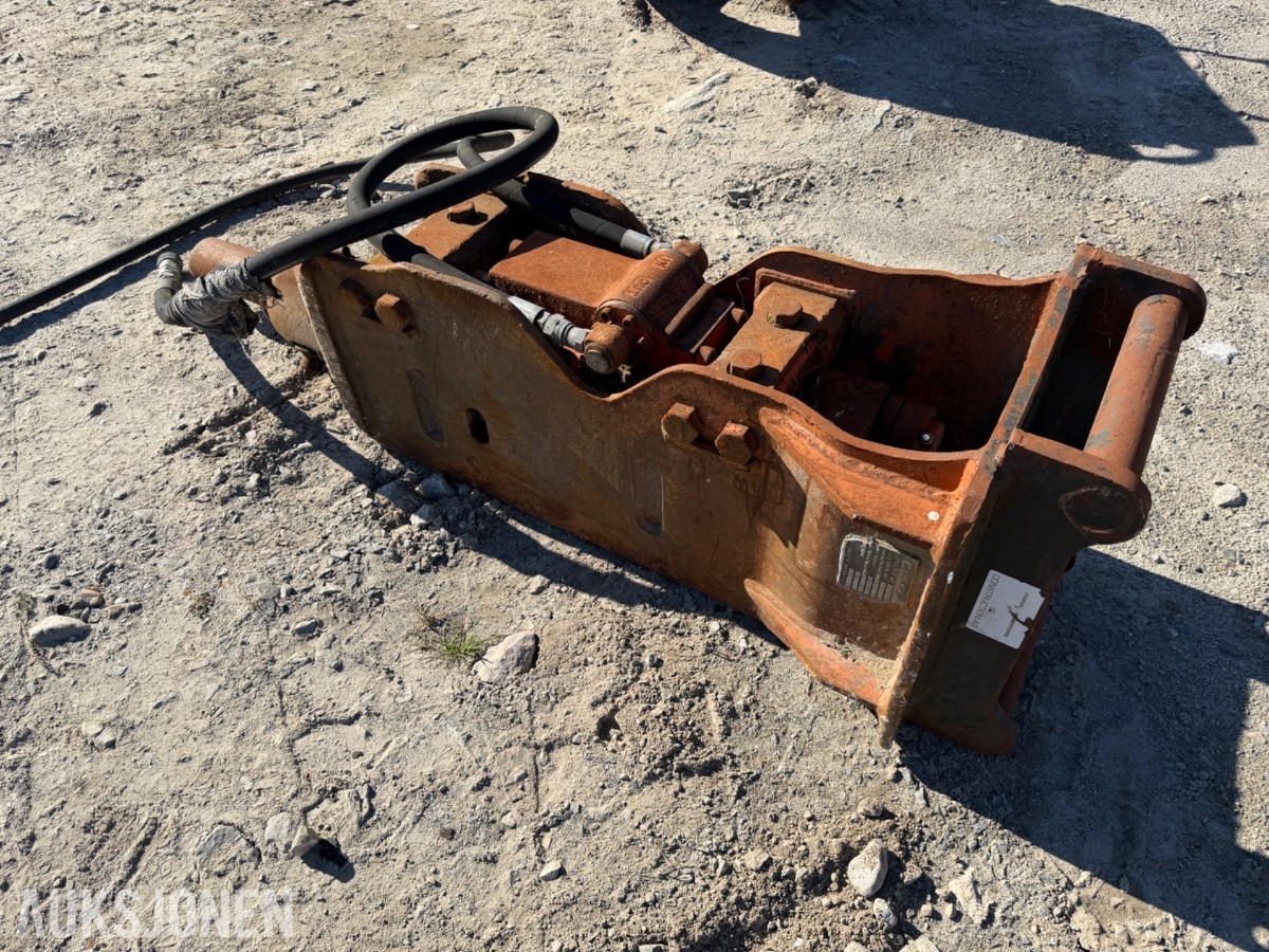 Hydraulisk pigghammer til gravemaskin s60 feste