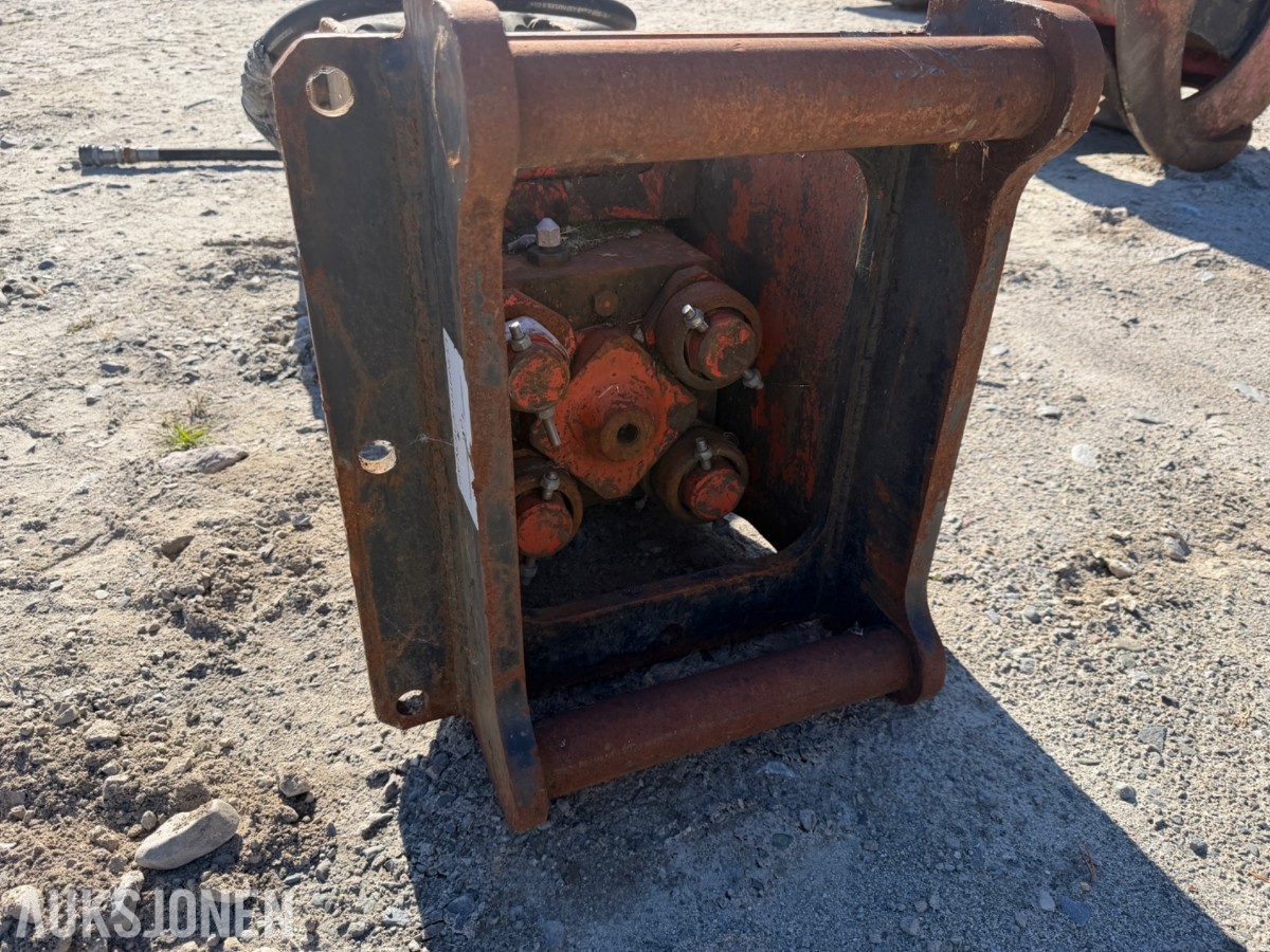 Hydraulisk pigghammer til gravemaskin s60 feste
