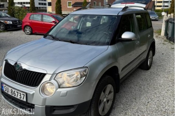 2010 Skoda Yeti 2.0 Diesel 110hk 4X4 Hengerfeste, EU ok til 09.2028