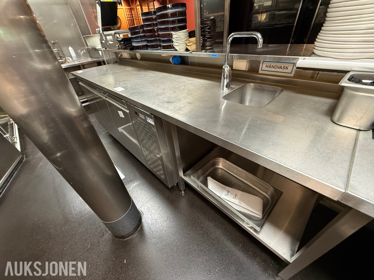 Coldline kjølebenk / kjølebord – TA17/1ME-710 – rustfritt stål